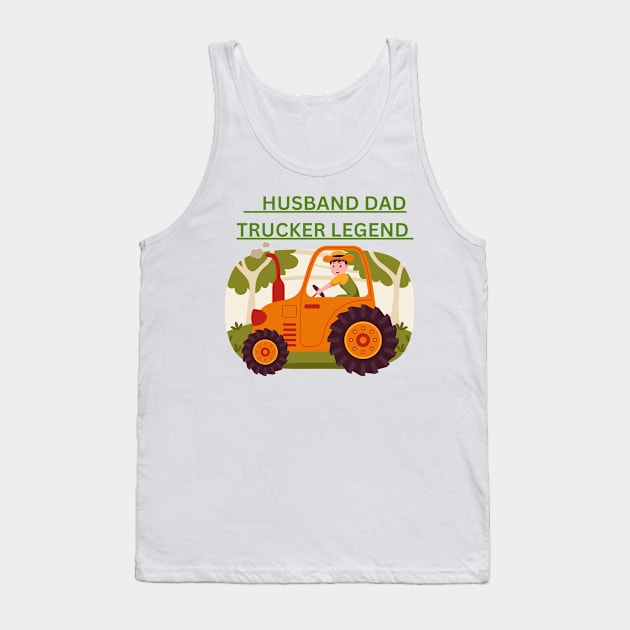 Husband dad ever Tank Top by sheelashop